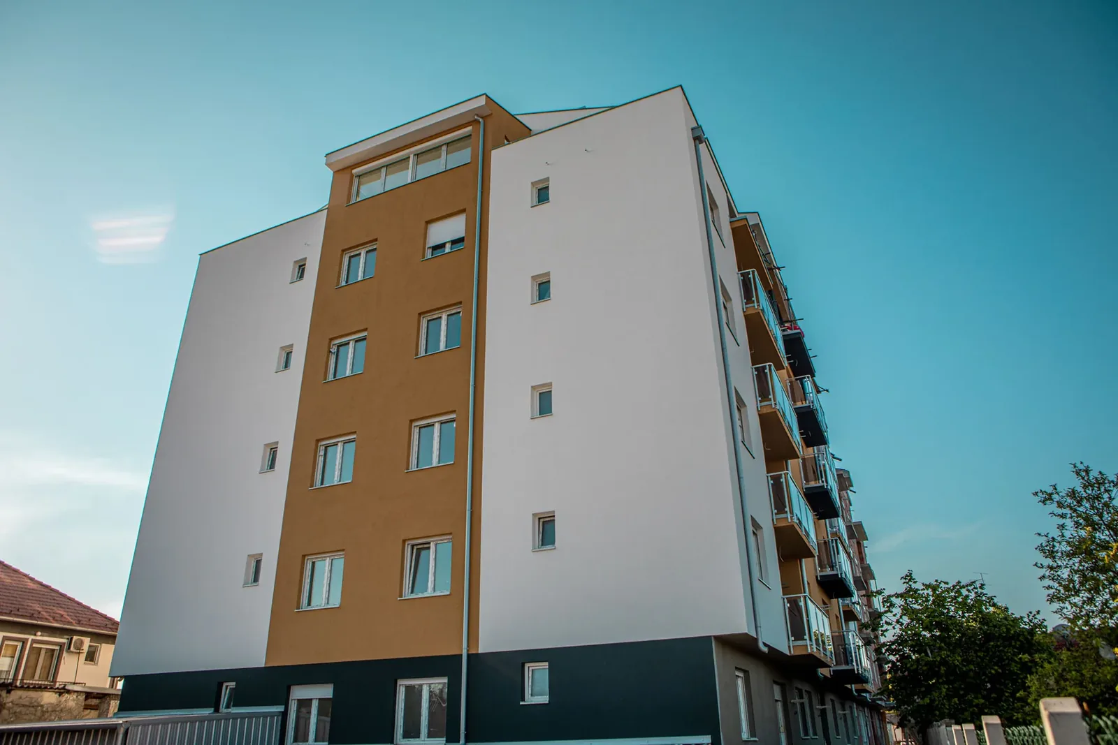 PVC prozori na realizovanom stambenom objektu